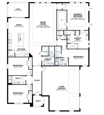 Photos of the Corina XL SL model in the Hawk's Overlook subdivision in Oviedo, FL