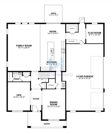 Grandview Sl model in Hawk's Overlook, Oviedo, FL, built by M/I Homes