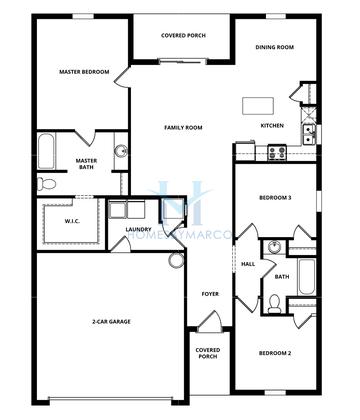 Photos of the Amalie model in the Tula Parc subdivision in Astatula, FL