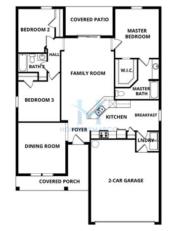 Photos of the Boca model in the Daytona Park Estates subdivision in DeLand, FL