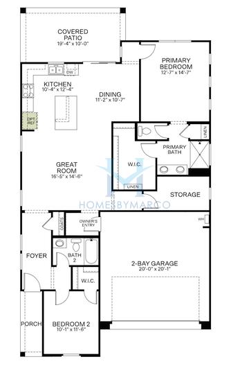 Photos of the Opal model in the Icon at Thunderbird subdivision in Glendale, AZ