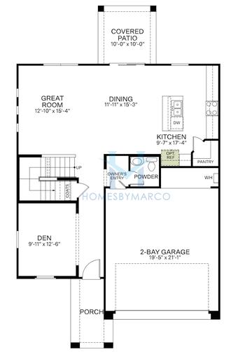 Turquoise model in Icon at Thunderbird, Glendale, AZ, built by Woodside Homes