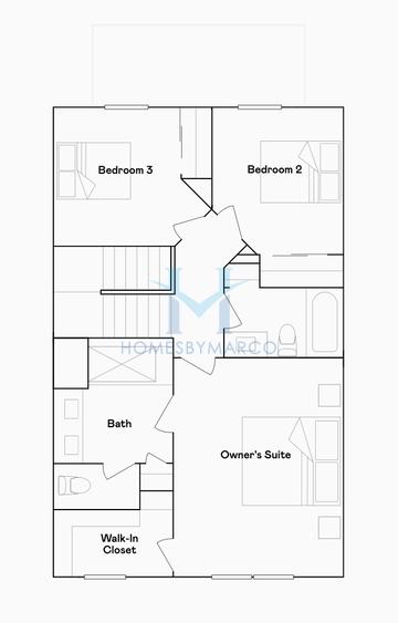 Photos of the Amherst model in the Prairie Commons subdivision in Batavia, IL