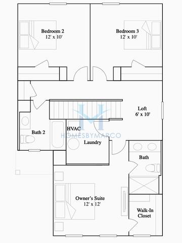 Photos of the Coleman model in the Prairie Springs subdivision in Malta, IL