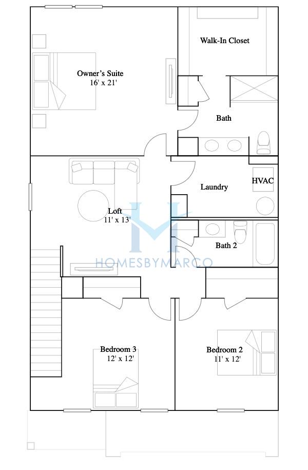 Photos of the Davidson model in the Redhawk subdivision in Cramerton, NC