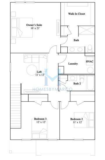 Photos of the Davidson model in the Prairie Springs subdivision in Malta, IL