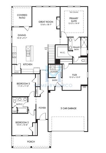 Photos of the Taylorsville model in the The Oaks at Dawson subdivision in Dawsonville, GA
