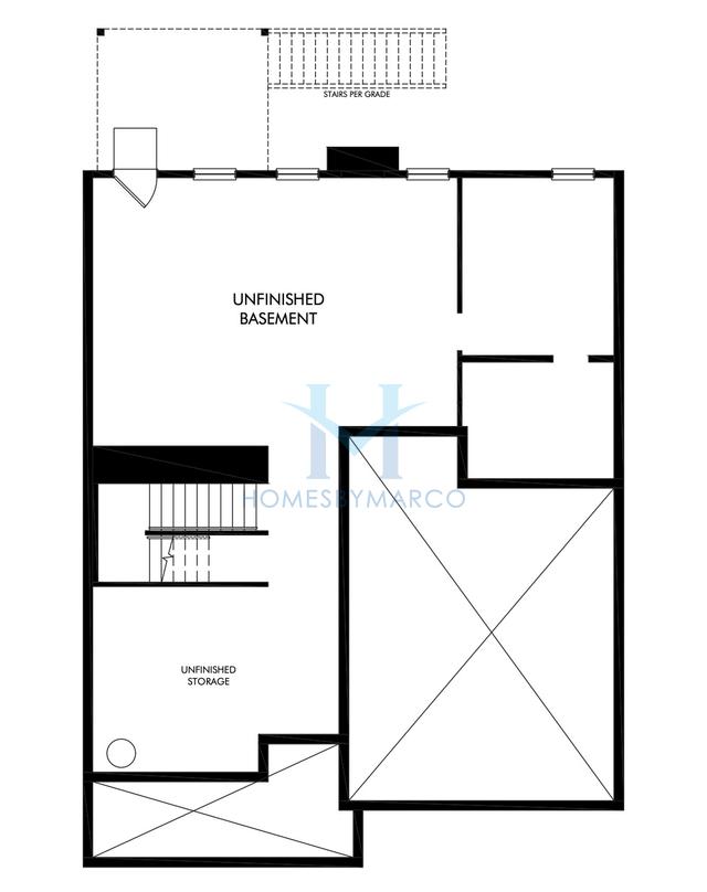 Chatham Basement model in Vines at Mill Creek, Braselton, GA, built by Meritage Homes