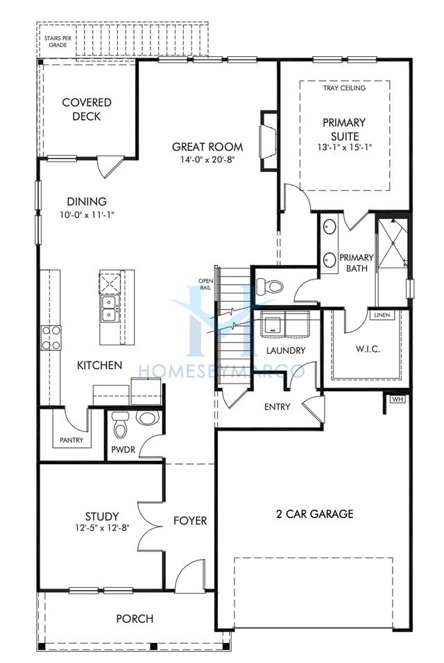 Photos of the Sherwood Basement model in the Martin Springs subdivision in Lawrenceville, GA