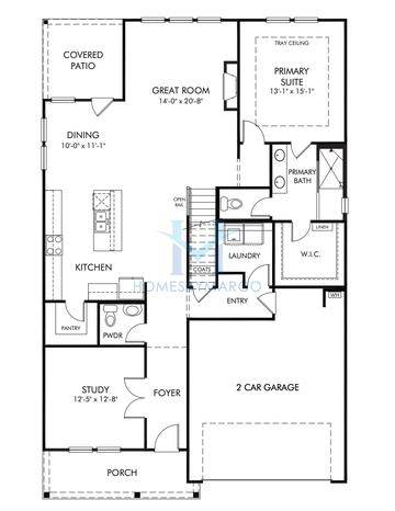 Photos of the Sherwood model in the Ivey Township subdivision in Dallas, GA