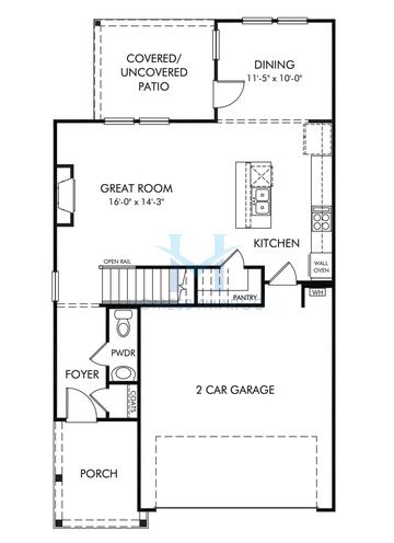 Photos of the Dallas Basement model in the Hawthorne Station subdivision in College Park, GA