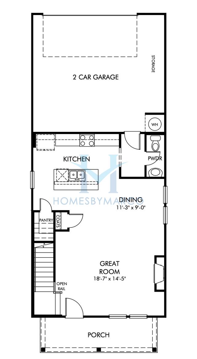 Photos of the Oleander model in the Hemingway subdivision in Cumming, GA