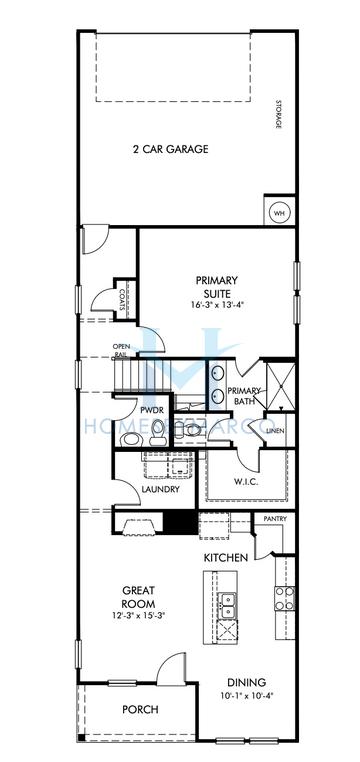 Photos of the Reese model in the Hemingway subdivision in Cumming, GA