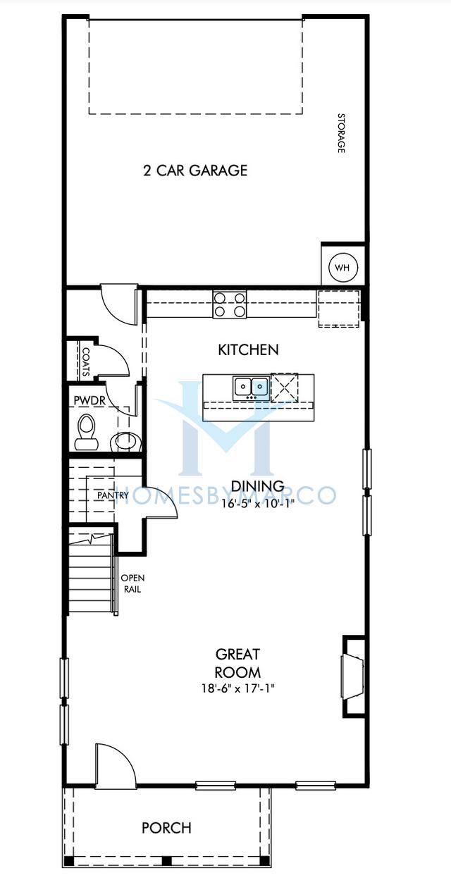 Photos of the Cromwell model in the Hemingway subdivision in Cumming, GA