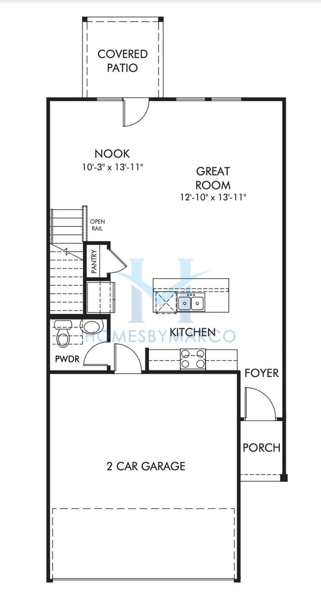 Photos of the Carmine model in the Brooks at Riverview Landing subdivision in Smyrna, GA