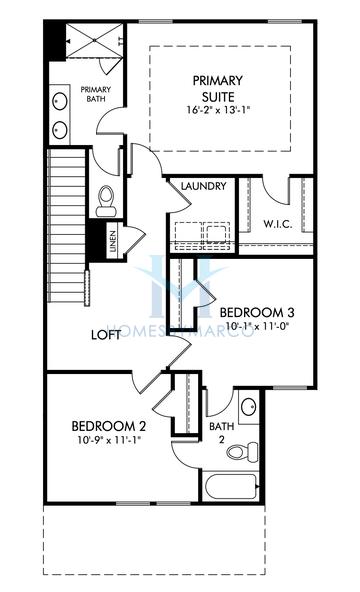 Carmine model in Brooks at Riverview Landing, Smyrna, GA, built by Meritage Homes