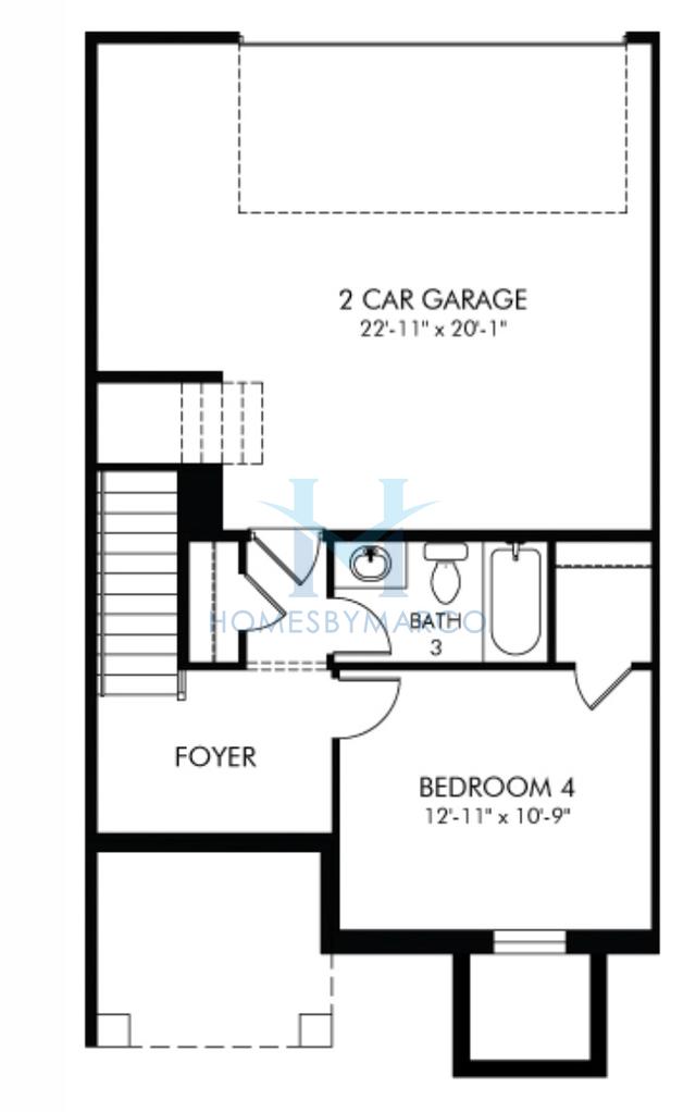 Photos of the Ashland Basement model in the Sweetwater Green subdivision in Lawrenceville, GA