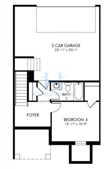 Photos of the Ashland Basement model in the Sweetwater Green subdivision in Lawrenceville, GA