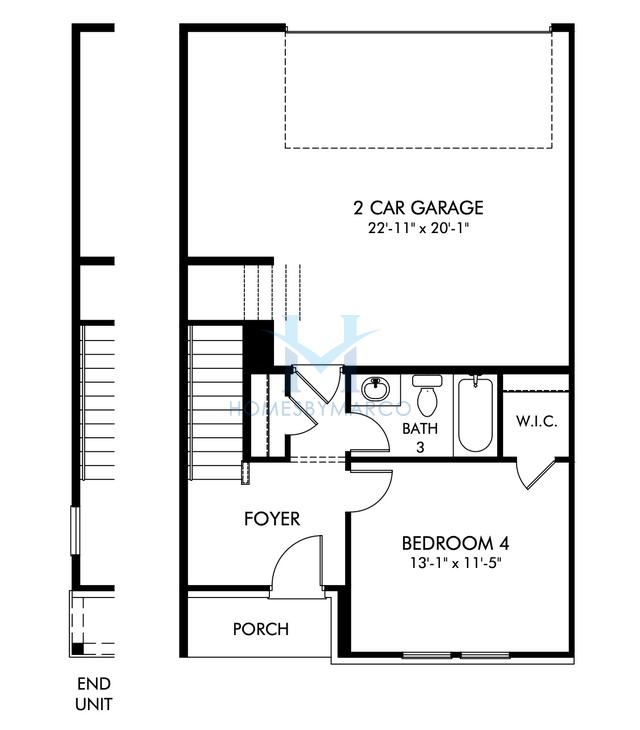 Photos of the Ashland model in the Sweetwater Green subdivision in Lawrenceville, GA