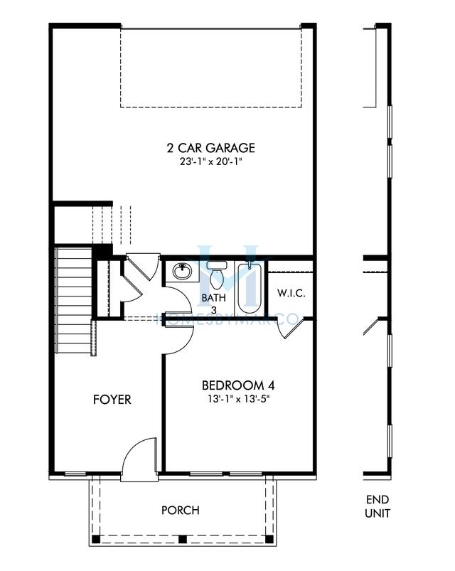 Photos of the Jordan model in the Sweetwater Green subdivision in Lawrenceville, GA