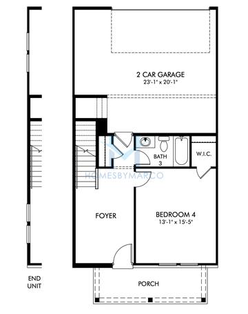 Photos of the Leighton model in the Sweetwater Green subdivision in Lawrenceville, GA