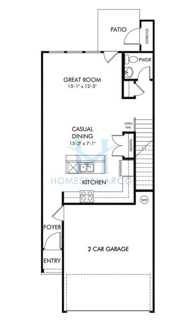 Photos of the Jewel model in the Artisan Walk subdivision in Fairburn, GA