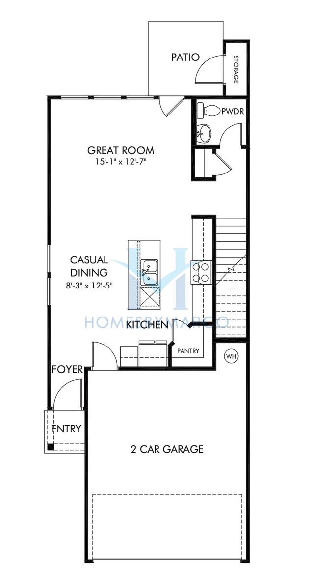 Photos of the Oakland model in the Avalon subdivision in Conyers, GA