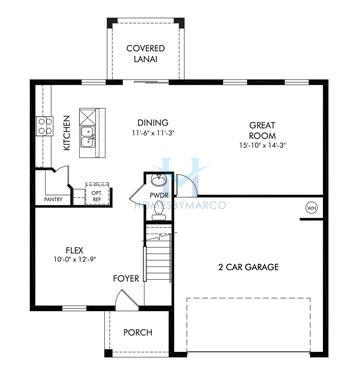 Photos of the Iris model in the Magnolia Bay subdivision in Nokomis, FL