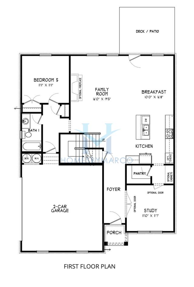 Photos of the Abney model in the Oak Valley Estates subdivision in Marietta, GA
