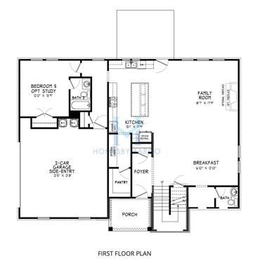 Photos of the Bramblewood model in the Oak Valley Estates subdivision in Marietta, GA