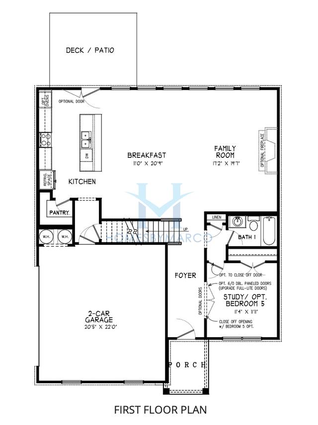 Photos of the Downing model in the Oak Valley Estates subdivision in Marietta, GA