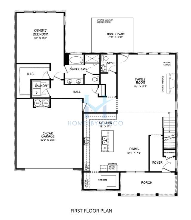 Photos of the Sherwood model in the Oak Valley Estates subdivision in Marietta, GA