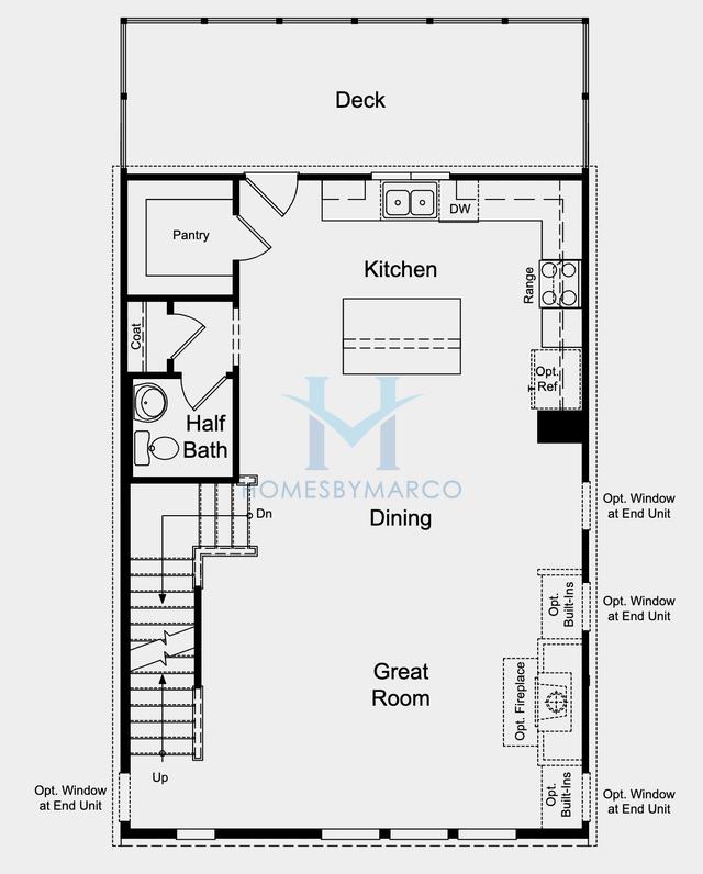 Oconee model in Chandler Run, Tucker, GA, built by Taylor Morrison