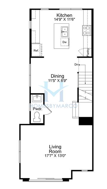 Sorrento model in Equinox, Charlotte, NC, built by Empire Communities