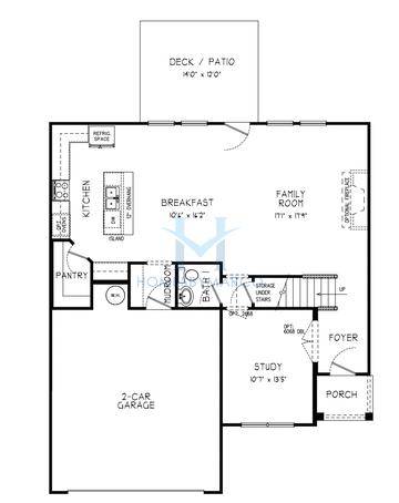 Photos of the Barrett model in the Avenbrook subdivision in Mableton, GA
