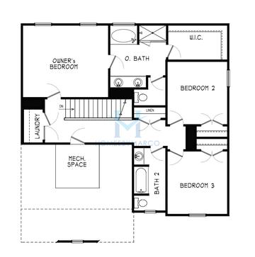 Laurel model in Avenbrook, Mableton, GA, built by Traton Homes