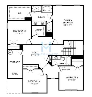 Fulmont model in Avenbrook, Mableton, GA, built by Traton Homes