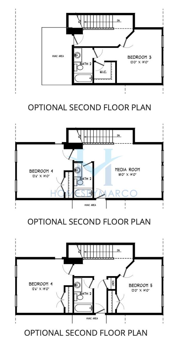 Moore model in Courtyards at Hickory Flat, Canton, GA, built by Traton Homes