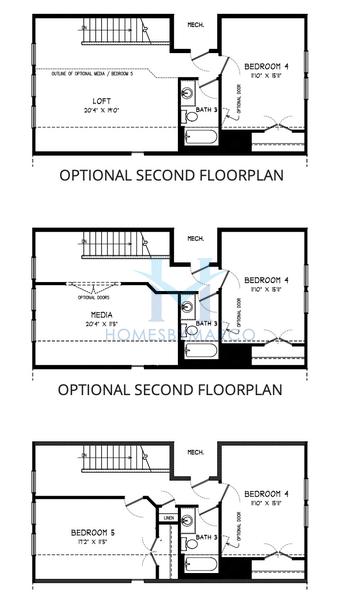 Kendrick model in Courtyards at Traditions, Cumming, GA, built by Traton Homes