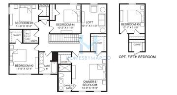 Photos of the Elder model in the Summertree subdivision in Stone Mountain, GA