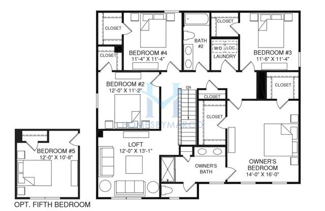 Hazel model in Summertree, Stone Mountain, GA, built by Ryan Homes
