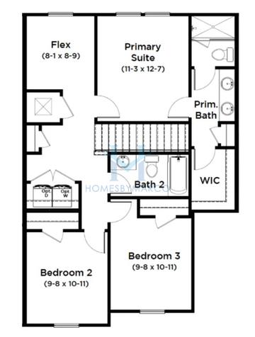 Carmel model in Cyrene at Harmony, St. Cloud, FL, built by DRB Homes