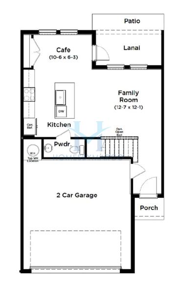Photos of the Carmel model in the Cyrene at Harmony subdivision in St. Cloud, FL