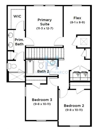 Coronado model in Cyrene at Harmony, St. Cloud, FL, built by DRB Homes