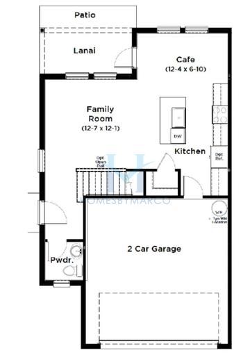 Photos of the Coronado model in the Cyrene at Harmony subdivision in St. Cloud, FL