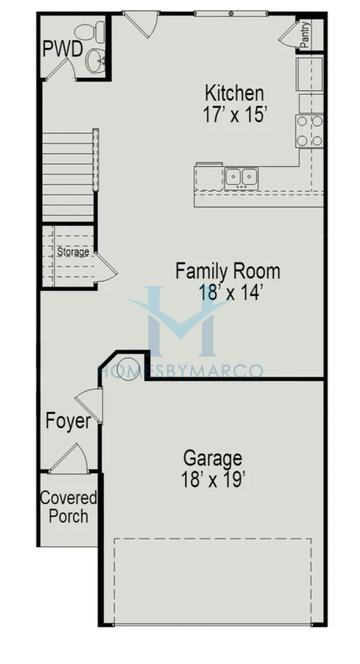 Photos of the Maddux II model in the The Andros subdivision in Dalton, GA