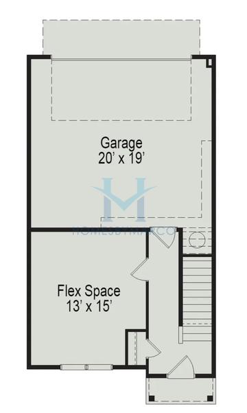Photos of the Radcliffe model in the Sterling at the Villages subdivision in Calhoun, GA