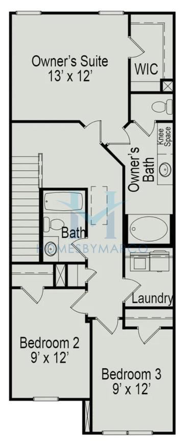 Suwanee model in Hickory Glen, Charlotte, NC, built by Smith Douglas Homes