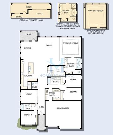 Photos of the Rubytail model in the Palmera at Wellen Park subdivision in Venice, FL