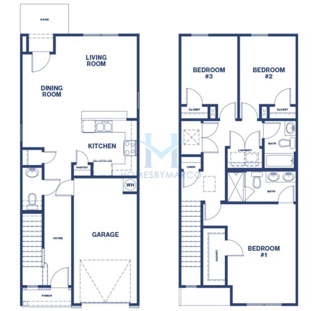 Photos of the Pearson model in the Young's Crossing subdivision in Stone Mountain, GA